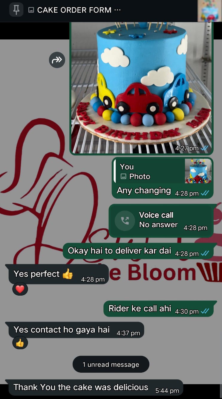 SweetCakeBloom Customer Review