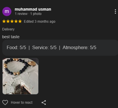 SweetCakeBloom Customer Review